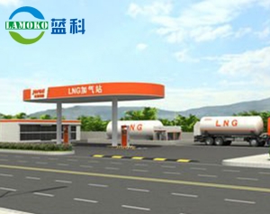 Lng gas filling station